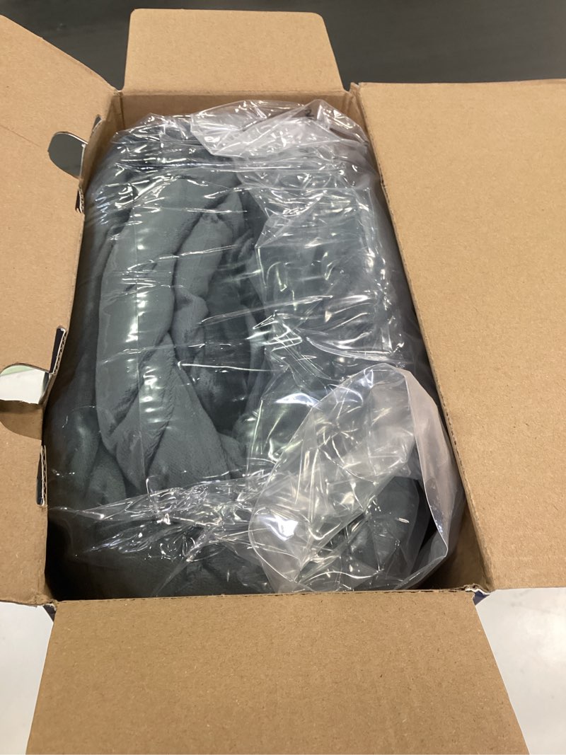 Condition photo showing New/Like New for BEDELITE Fleece Queen Comforter Set -Super Soft & Warm Fluffy Dark Grey Bedding, Luxury Fuzzy Heavy Bed Set for Winter with 2 Pillow Cases Dark Grey Queen