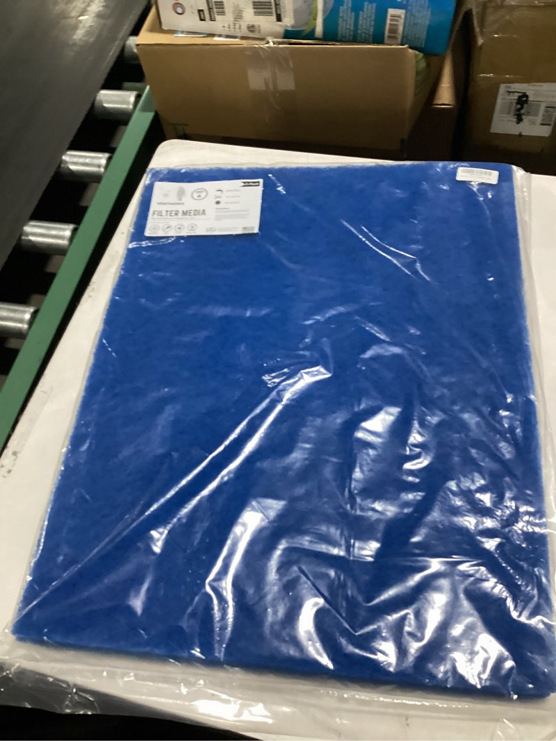 Condition photo showing Good Condition for 20x25x1 reusable air filters - made in usa - merv 6 washable ac hvac furnace fan coil filter media - cut to fit - synthetic alternative to hog’s hair filter - 2 pack
