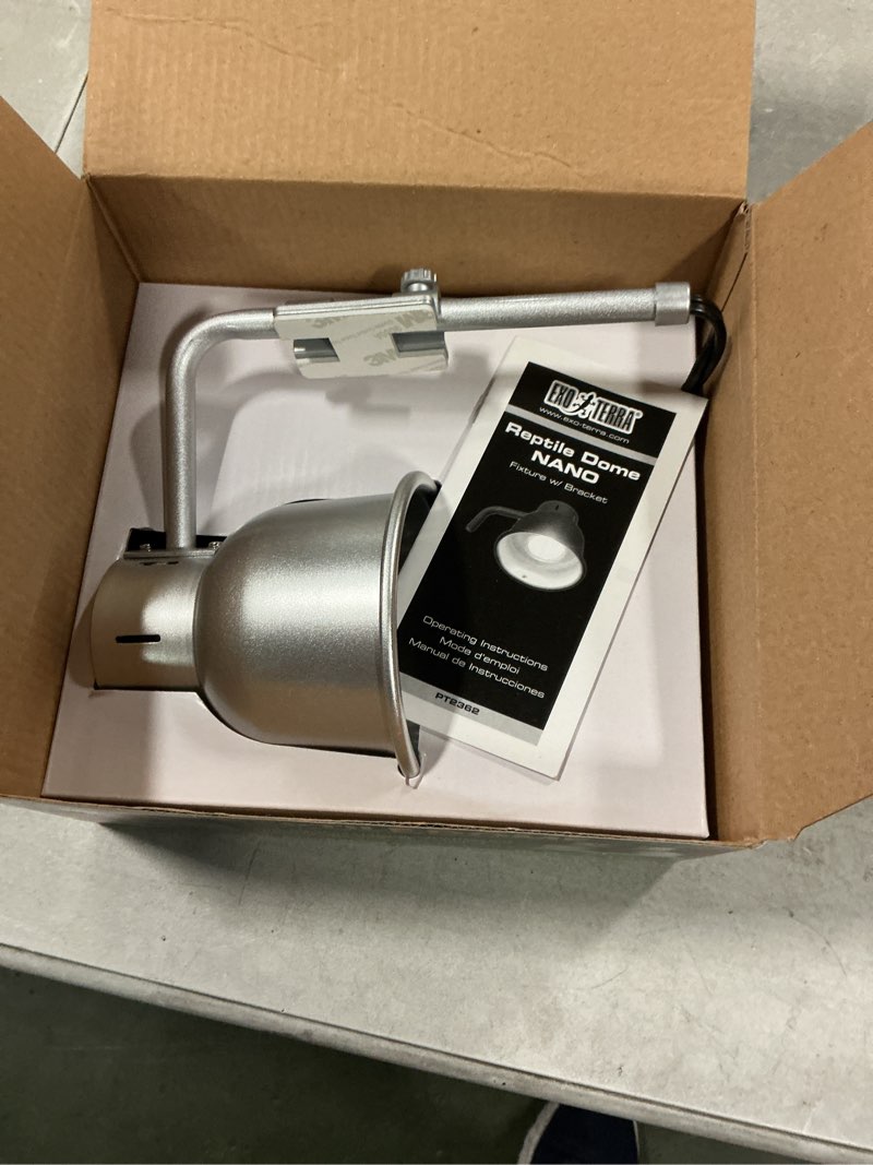 Condition photo showing New/Like New for Exo Terra Nano Reptile Dome with Support Bracket (4 /10cm)