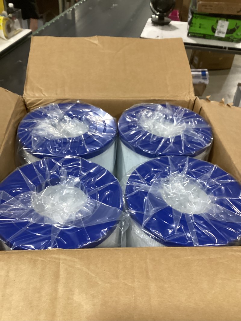 Condition photo showing New/Like New for future way 4-pack c4030 pool filter cartridges replacement for hayward swimclear c4030, c4025,c4020, replace hayward cx880xre, pleatco pa106, unicel c-7488, 425sq.ft outdoor living