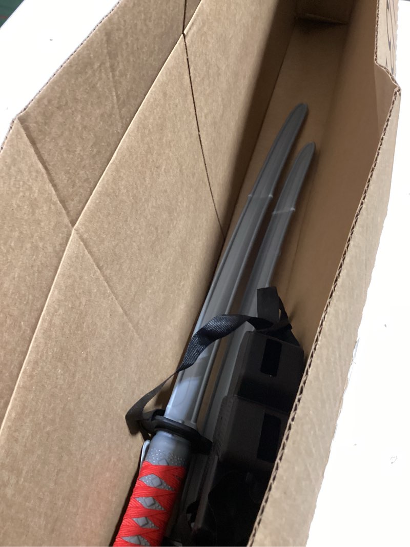 Condition photo showing As Is for Rubie's Dragon Ninja Child's Backpack Weapon Set for Themed Parties and Halloween, Multicolor