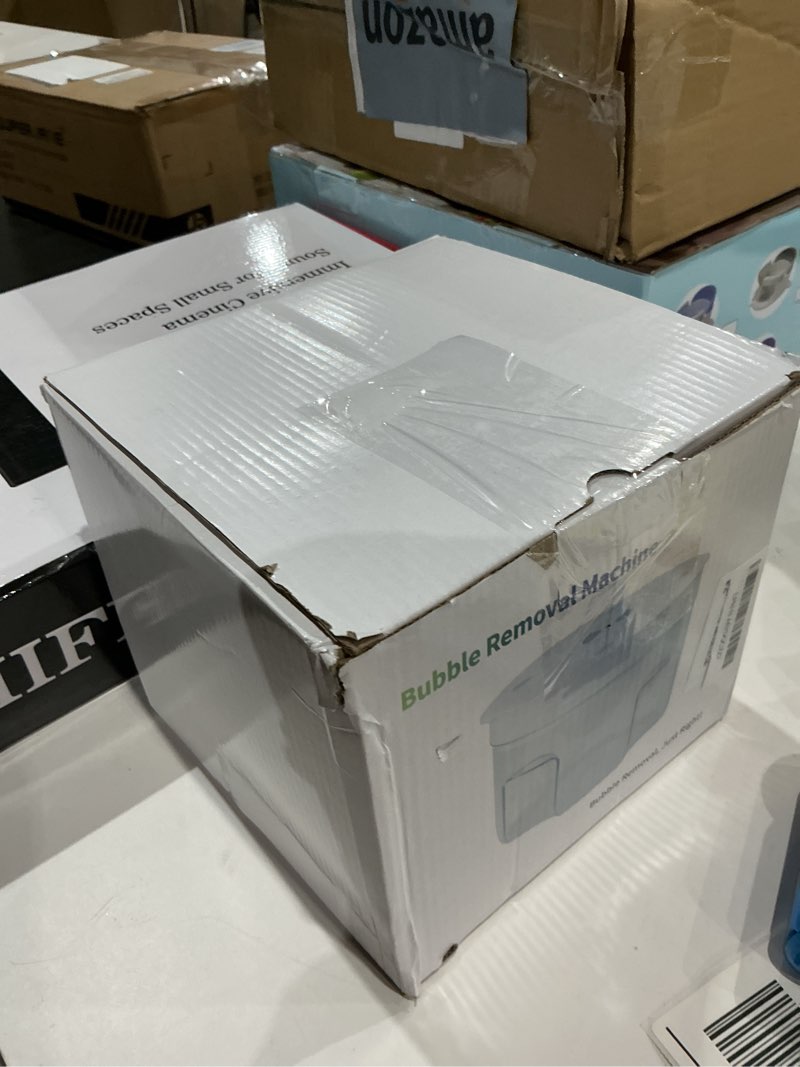 Condition photo showing Good Condition for 2025 Upgraded Resin Bubble Remover with Timing, 3–9 Minutes Efficient 99% Bubble Removal, 2L 95 kPa Resin Vacuum Chamber, Epoxy Resin Bubble Remover Machine for Resin Molds Arts Crafts
