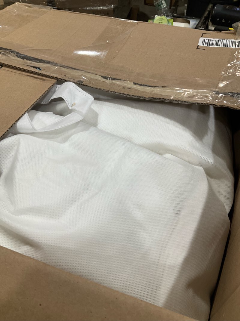 Condition photo showing Good Condition for maple&stone feather down comforter queen size all season white down duvet insert ultra soft 100% cotton cover fluffy queen comforter 90 x 90 inches queen white/all season