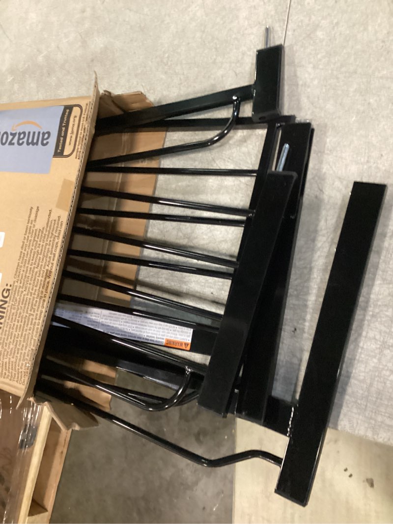 Condition photo showing Good Condition for regalo safety 29-49" easy step extra wide baby gate for doorways & bottom of stairs, pressure mounted safety gate with door for babies, toddlers & pets, black black 29-49"w x 30"h