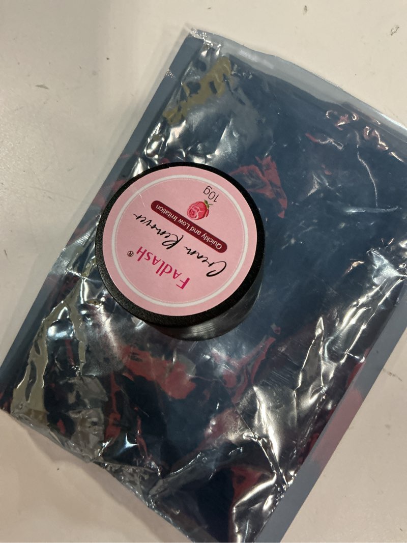 Condition photo showing New/Like New for Eyelash Extension Remover 10g Cream Lash Extension Remover Dissolves Powerful Eyelash Glue Remover Low Irritation eyelash remover for lash extensions Lash Glue Remover for Sensitive Skin(Rose)