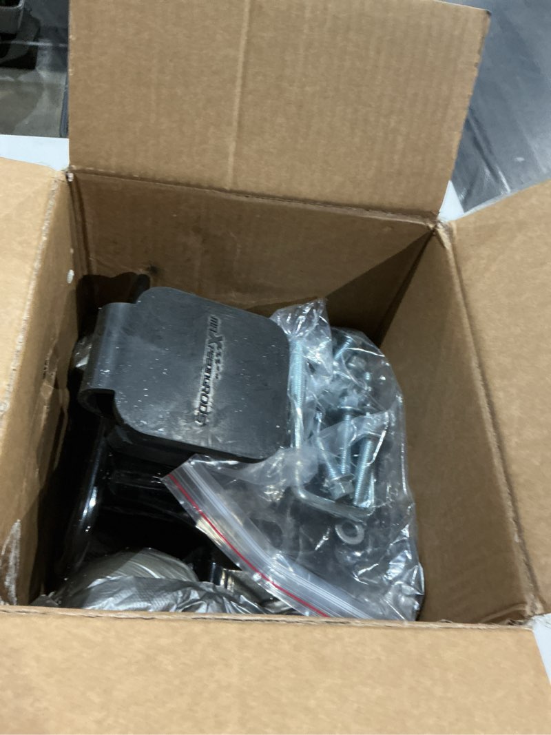 Condition photo showing As Is for class 3 trailer hitch, 2-inch receiver compatible for dodge ram 1500 2019-2024 6000 lbs