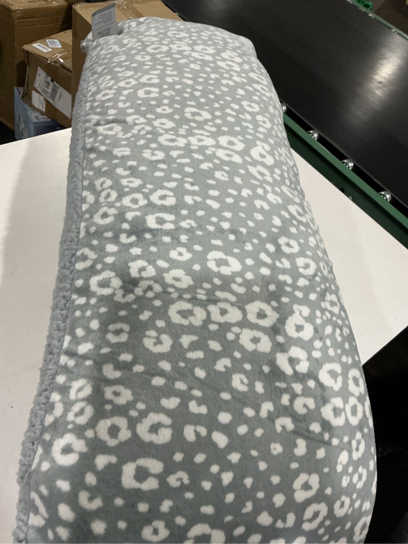 Condition photo showing New/Like New for member's mark plush body pillow, 52" x 20"