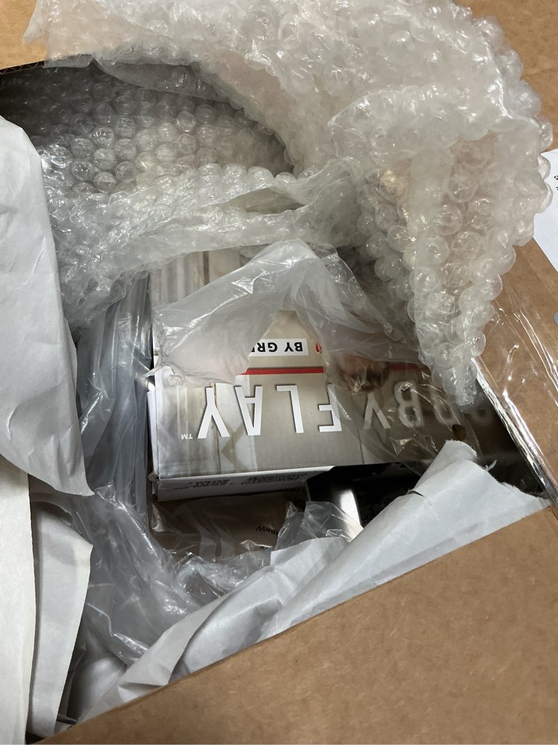 Condition photo showing Good Condition for GreenPan x Bobby Flay Stainless Steel 12” Frying Pan Skillet with Glass Lid, Professional Grade Tri Ply, PFAS-Free Ceramic Nonstick, Induction Suitable, Dishwasher & Oven Safe, Stay Cool Handle 12" Frying Pan with Lid Stainless Steel