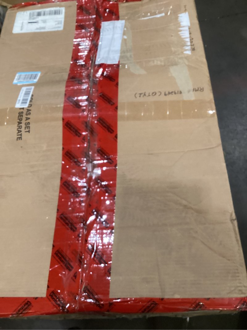 Condition photo showing As Is for 36 inch blackstone griddle grill cover with hinged hood, 2026 upgraded outdoor hard grill cover compatible with blackstone models 1554 1836 1825 1818 1565 1866 1984 1560 1863 2122 2177 36-inch
