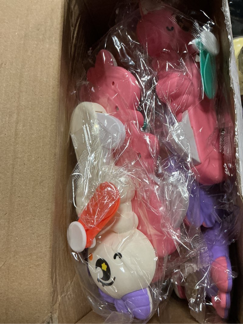Condition photo showing Good Condition for kittmip 24 pack mini portable fans with cards gifts cute animal fruit ice cream handheld press cooli