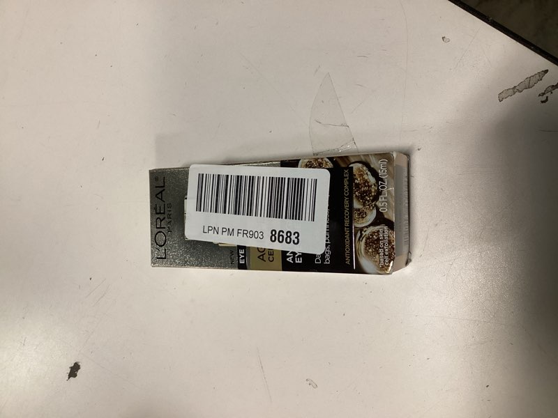 Condition photo showing As Is for L'Oreal Paris Age Perfect Anti-Aging Under Eye Cream, Vitamin E, Antioxidants, Reduces Dark Circles, Puffiness, Age Perfect Cell Renewal, sensitive skin, Dermatologist Tested, Paraben Free, 0.5 fl oz