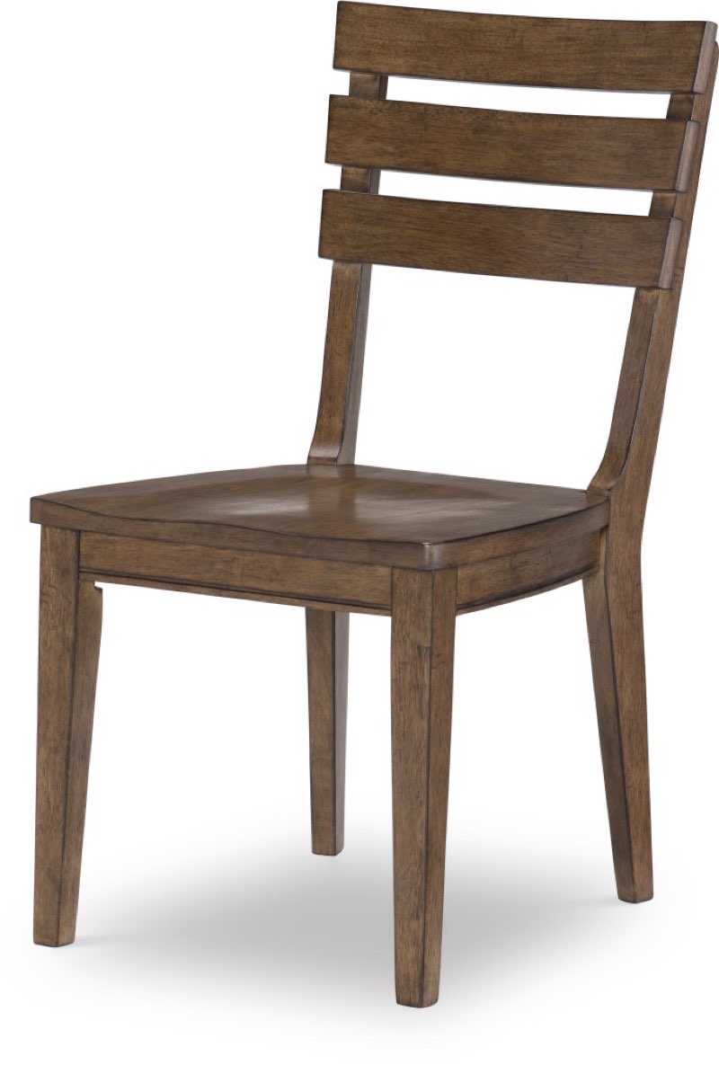 Brown Wood Seat Chair - Brown