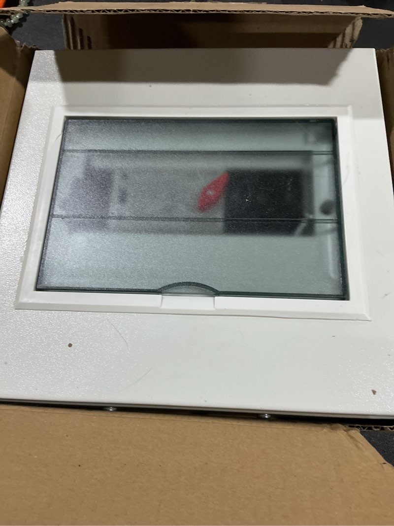 Condition photo showing Good Condition for automatic transfer switch, 50 amp 3 pole auto transfer switch for home generator, 120/240-volt 12,000w stronger stability, for outdoor and indoor with ground, general 60hz 50a-3p