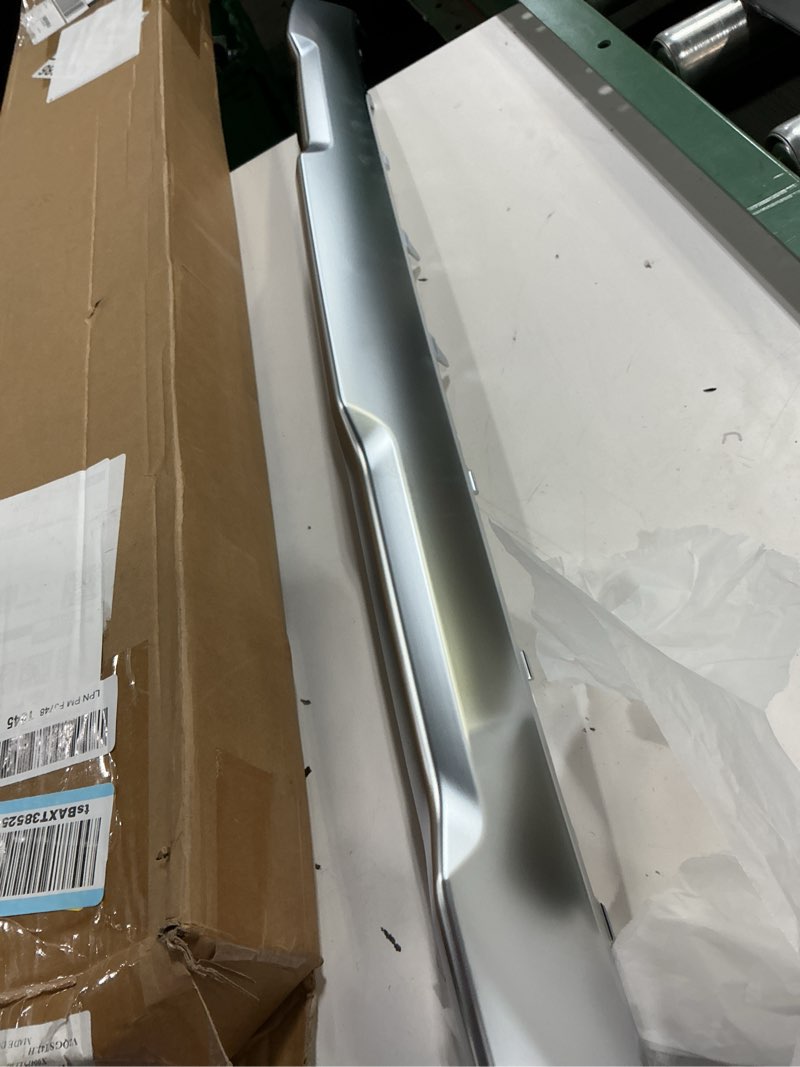 Condition photo showing Good Condition for ((Similar))Front Upper Grill Hood Molding Trim Chrome for GMC Sierra 2500 HD Sierra 3500 HD 2020-2023