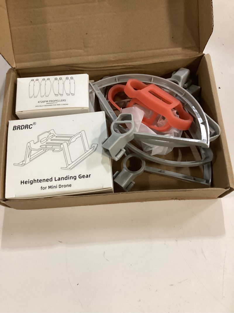 Condition photo showing Good Condition for mini 4k/mini 2 se/mini se propellers: with propeller guard landing gear leg extension propellers holder gimbal cover total 24 pcs for dji mini 2 series drone accessories set mini 2/se
