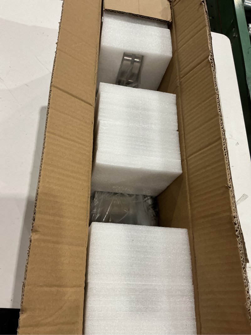Condition photo showing Good Condition for brushed nickel bathroom vanity light, (24in dimmable) 3-light bathroom light fixtures over mirror, led 5500k vanity lights with 360°rotating lamp head nickel-dimmable 3-light,24inch