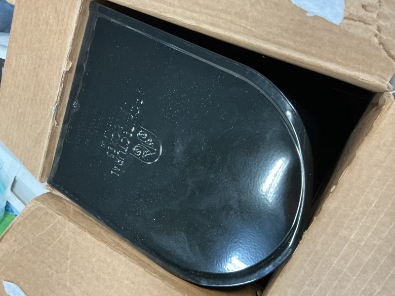 Condition photo showing Good Condition for architectural mailboxes elite galvanized steel, medium, post-mount mailbox in black