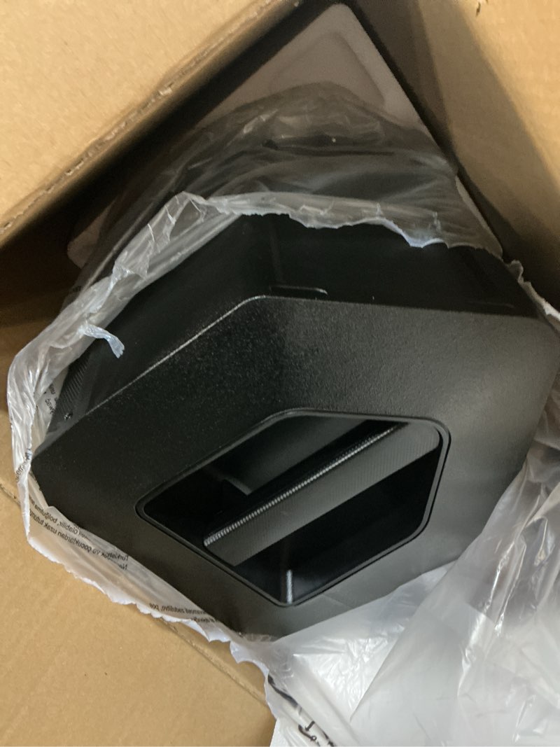 Condition photo showing Good Condition for Pyle Portable Bluetooth Speaker with 8" Inch Woofer, TWS Function, Mic Input, USB/Micro SD/FM Radio, Colorful Ring Lights, 120W Rechargeable Battery, Tripod Stand, Hi-Fi Sound, Indoor/Outdoor Use