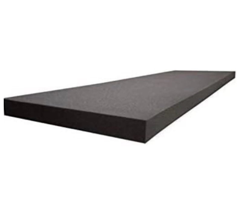 Large foam pad black