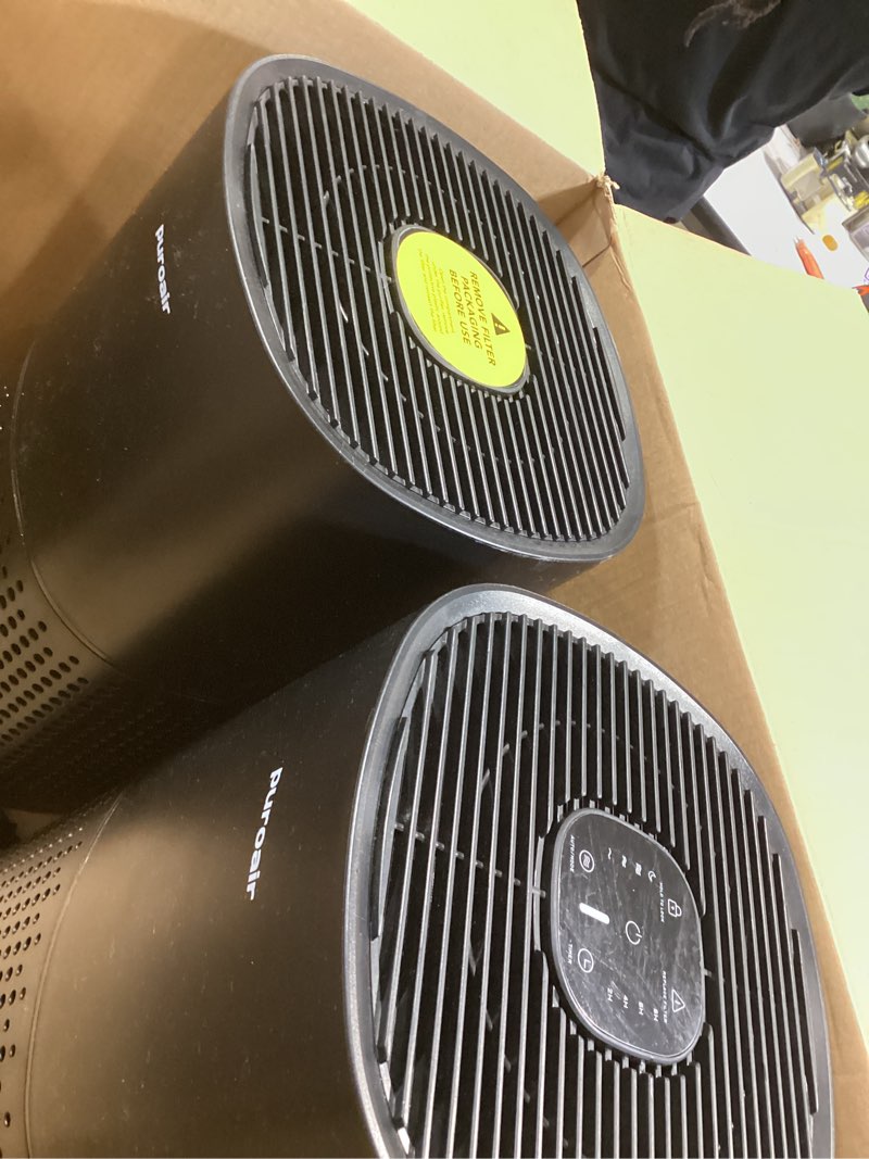 Condition photo showing Good Condition for puroair 240 hepa air purifiers for home large rooms - covers up to 1,000 sq ft - filters up to 99.9% of pollutants, smoke, pollen, dust - quiet hepa air filter - air purifiers for bedroom (2 pack) puroair 240 (2 pack)