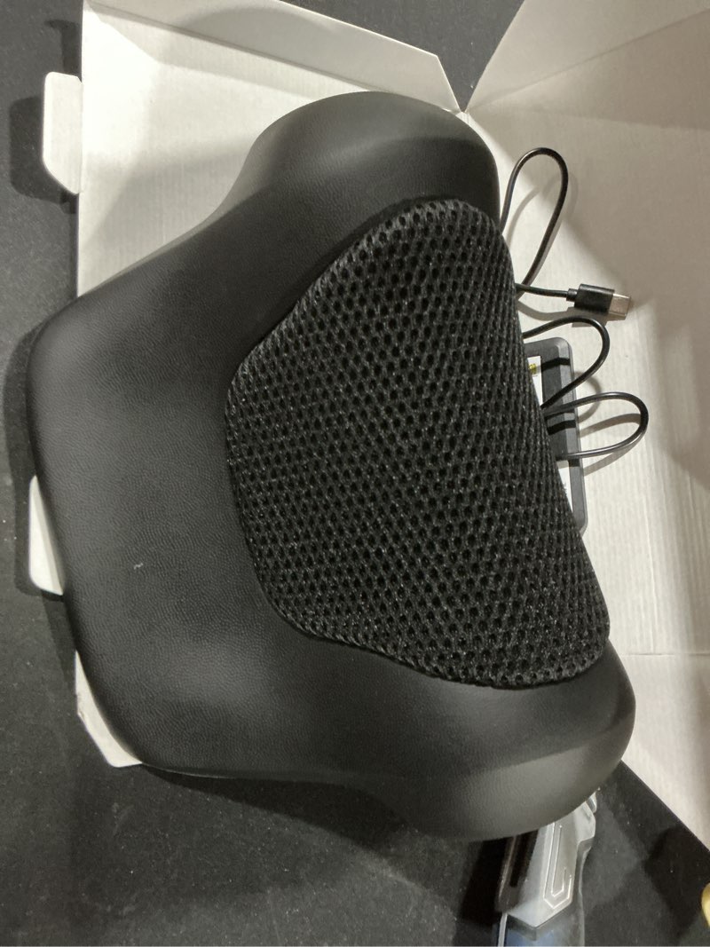 ringco neck massager with heat, red light & vibration adjustable, heated neck stretcher with 3 modes