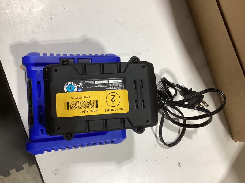 Condition photo showing As Is for Kobalt 24 -Volt 1 -Pack Lithium-ion ( 2 Ah Battery and Charger )