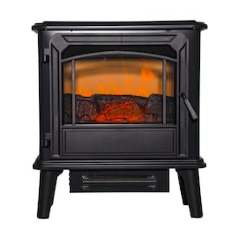 style selections  19-in infrared electric stove  matte black firish