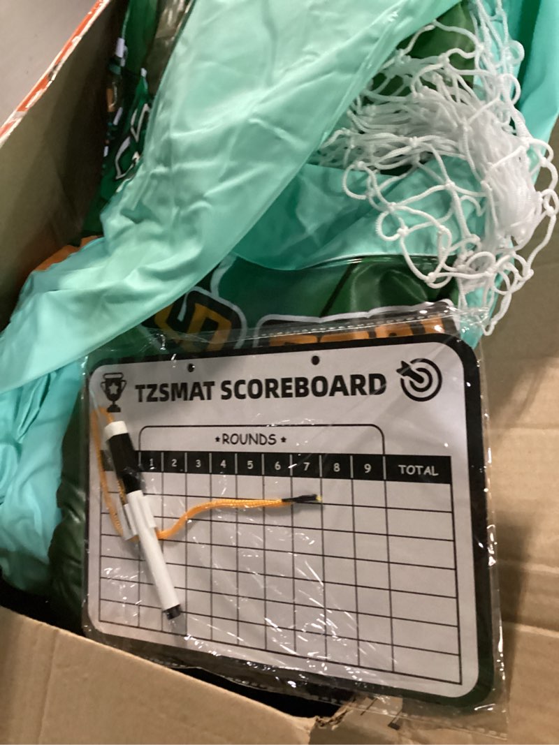 Condition photo showing Good Condition for tzsmat inflatable football game 
