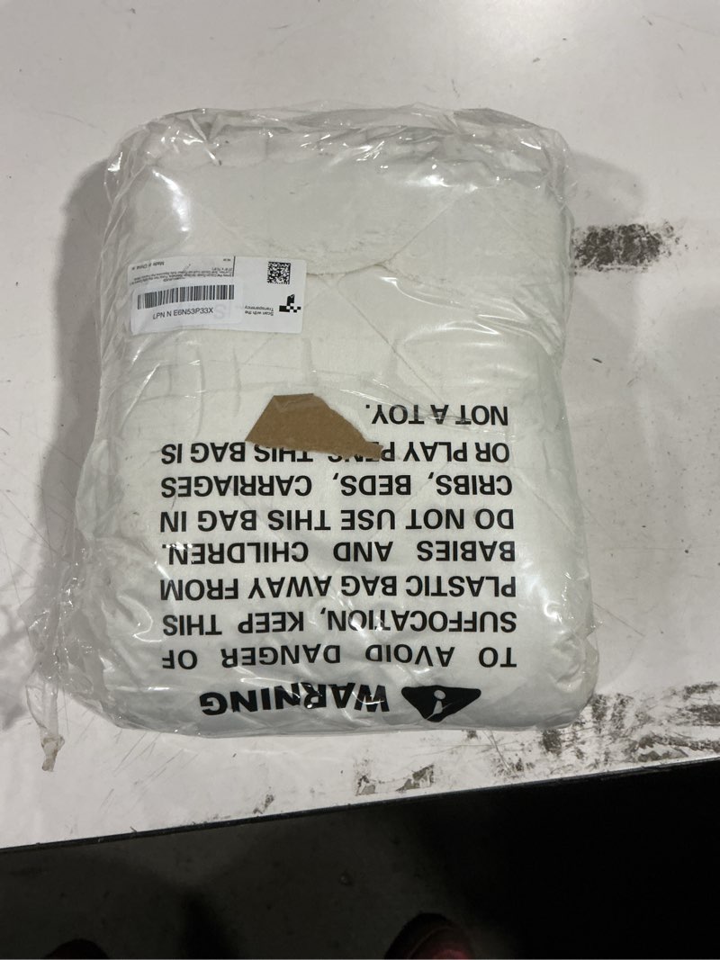 Condition photo showing Good Condition for smiry couch cover for dogs, non slip washable pet sofa protector for large dogs, cats, fuzzy plush sofa covers for 3 cushion couch, against fur, dirt & scratch resistant, white, 27.6"×70.9" white 27.6"x70.9"