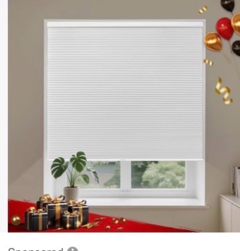 -NFCBO-145 Cordless Cellular Shades 26\\\"W×48\\\"H dark coffee