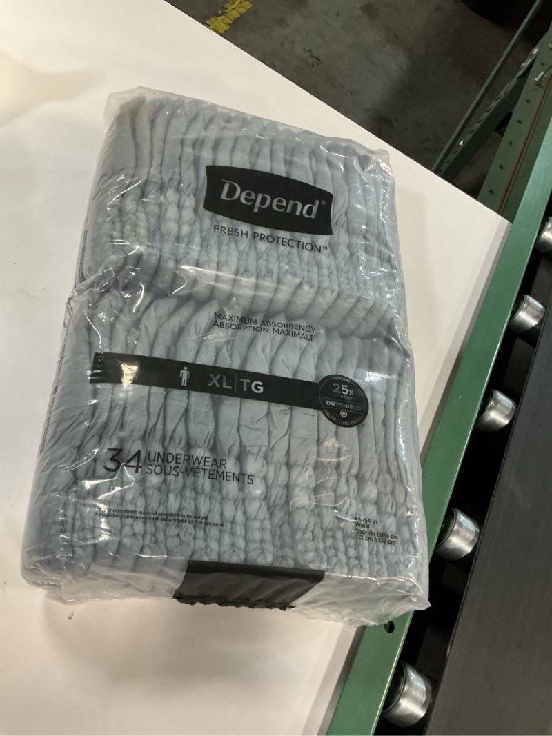 Condition photo showing New/Like New for Depend Guards Incontinence Pads for Men, Maximum Absorbency, 168 Count (1 Packs of 84), Packaging May Vary