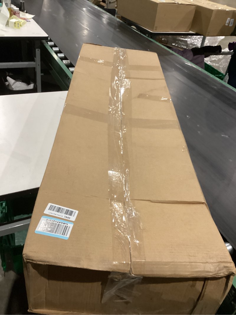 Condition photo showing As Is for Full Size Ironing Board 47" X 15" with Heat Resistant Cover and Thicken Felt Pad, Safety Iron Rest, Anti-Skid Feet, Height Adjustable, Heavy Duty Gray 15*47Inches