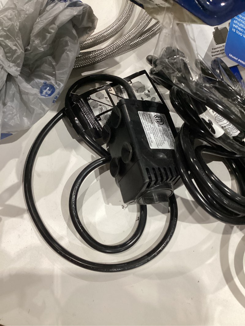 Condition photo showing As Is for smartpond 300 -gph submersible corded electric fountain pump