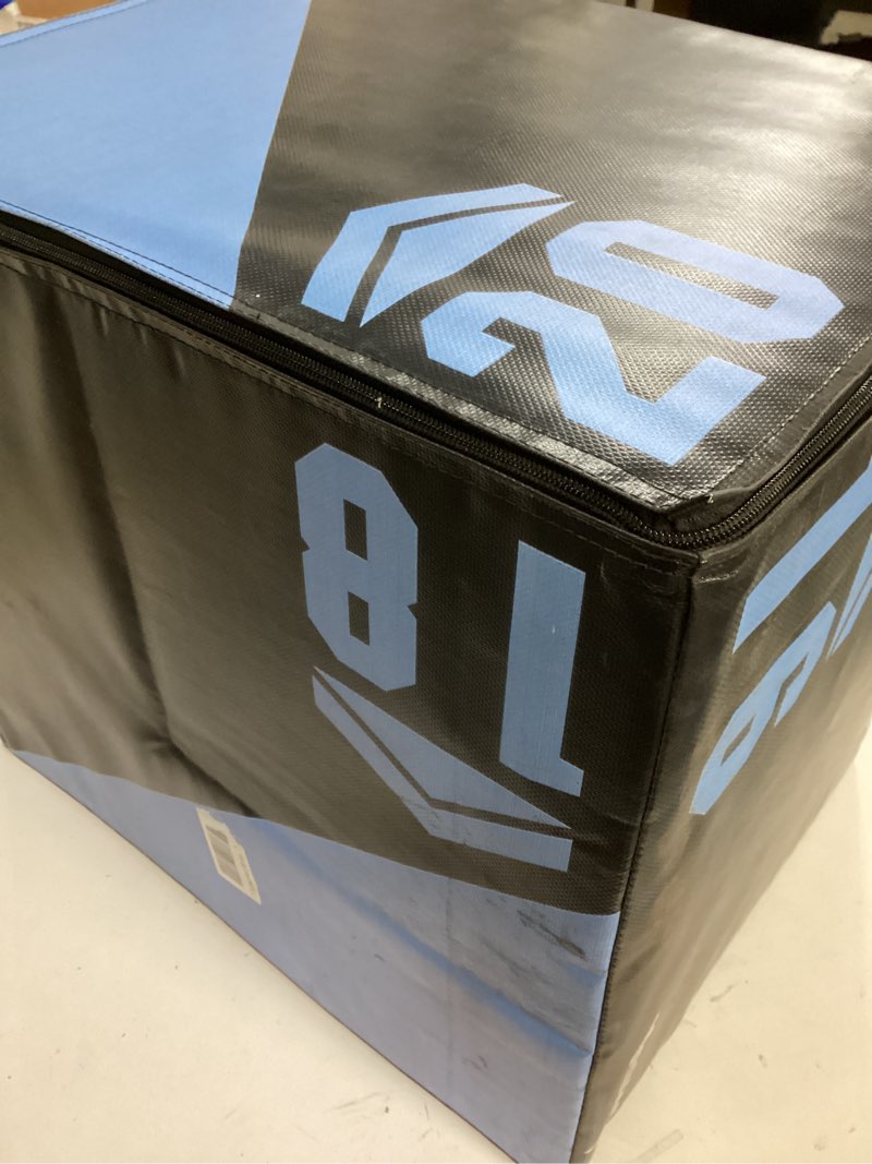 Condition photo showing Good Condition for Yes4All 3 in 1 Foam Plyometric Jump Box for Training & Conditioning - Plyo Jump Box for Fitness Workout Exercise B. 20" x 18" x 16" - 27 lbs B. Normal
