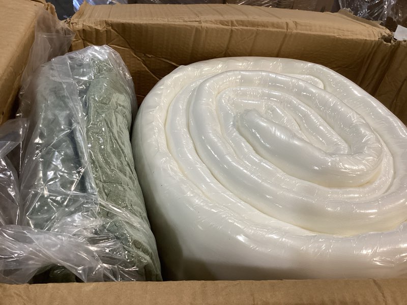 Condition photo showing New/Like New for zonli japanese floor mattress futon mattress king size, 4" thicken roll up tatami mat 100% cotton washable cover, portable & foldable floor bed mattress for sleeping, dormitory, adult kids, green green king (80"l x 76"w x 4"th)