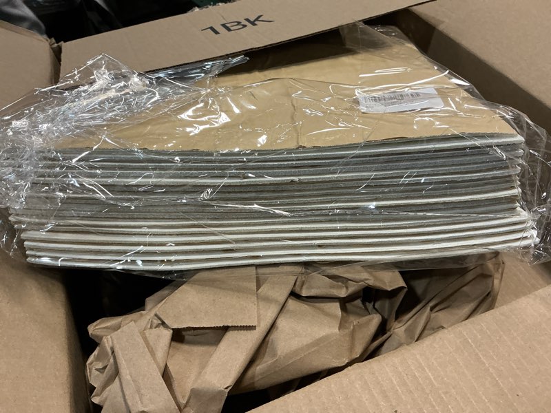 Condition photo showing Good Condition for Alow Ceiling Tiles Peel and Stick 16 Pack Waterproof, Covered 21 Sq.Ft Foam Self-Adhesive Flower Ceiling Sticker (13.8 x 13.8 in White) 16pcs Phoenix