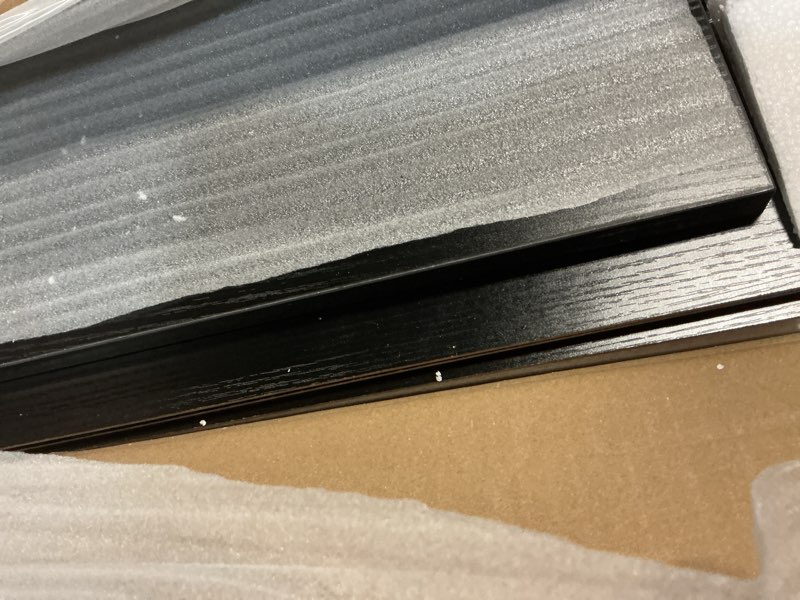 Condition photo showing As Is for Sweetcrispy Industrial 5 Shelf Bookcase - Large 53 Inch Tall Floor Standing Open Bookshelf for Home 