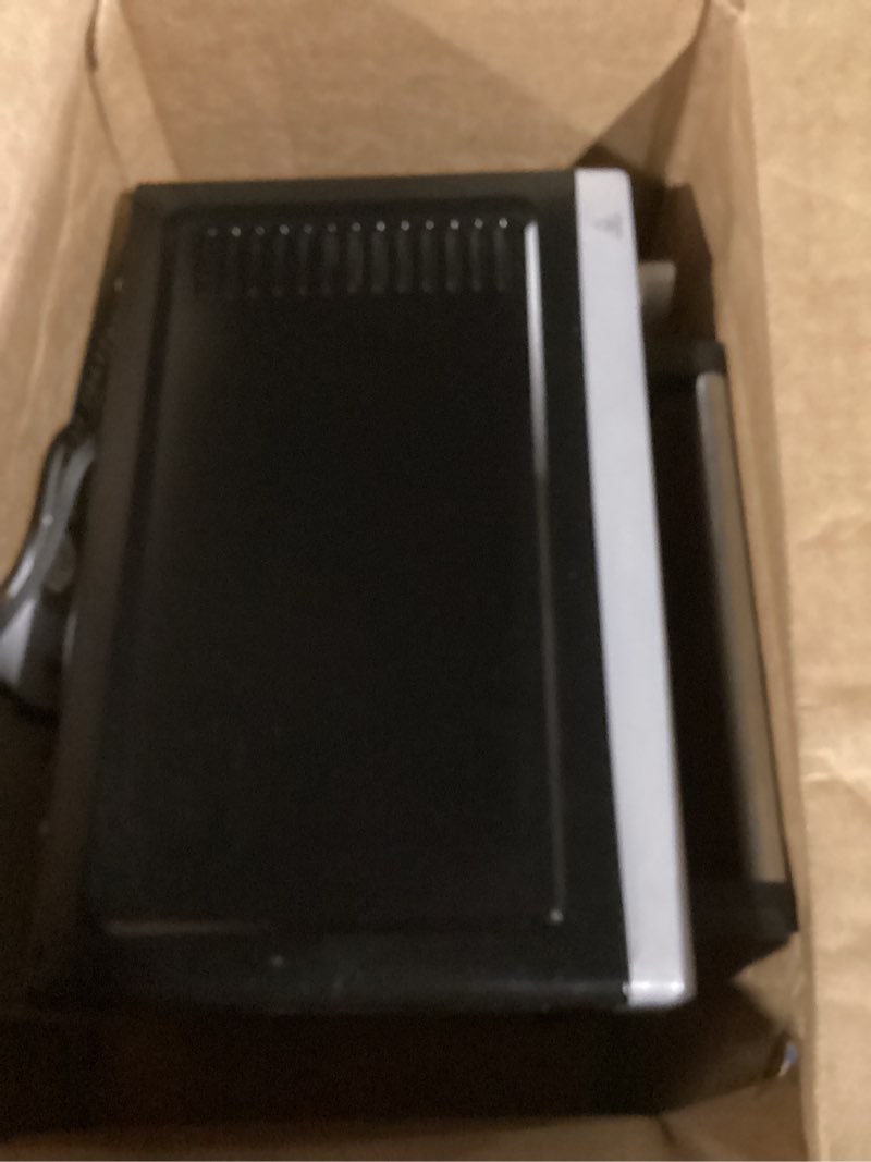 Condition photo showing Good Condition for Hamilton Beach Sure-Crisp Air Fryer Toaster Oven Combo, Fits 9” Pizza, 4 Slice Capacity, Powerful Circulation, Auto Shutoff, Stainless Steel (31403)