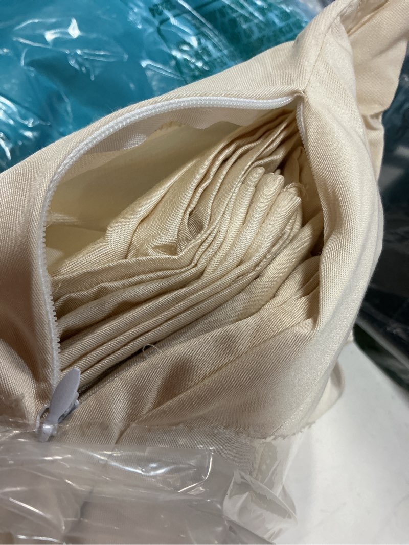Condition photo showing Good Condition for cozysmile luxury sheets 100% viscose derived from bamboo, 4pcs cooling sheet set for hot sleeper, fu