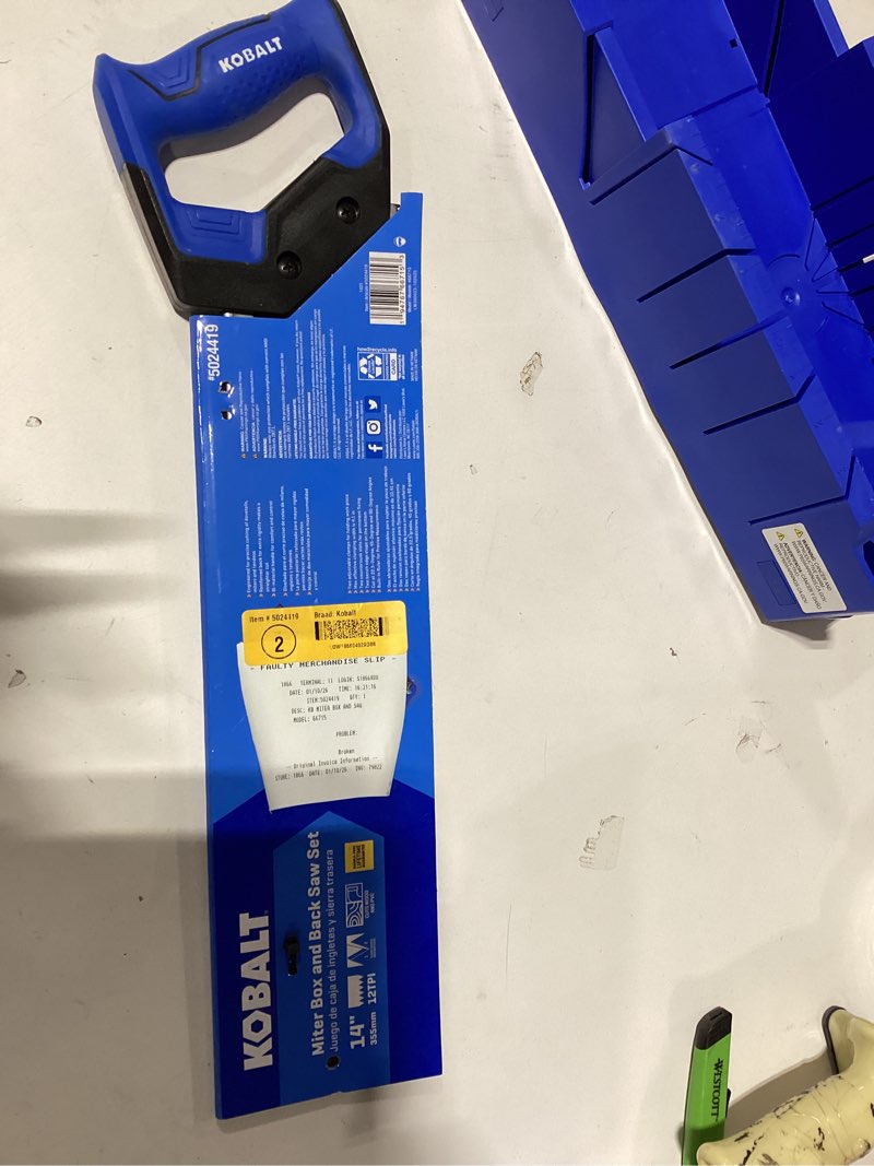 Condition photo showing Good Condition for CRAFTSMAN Mitre Saw, 12-Inch Saw & Clamping Box (CMHT20600)