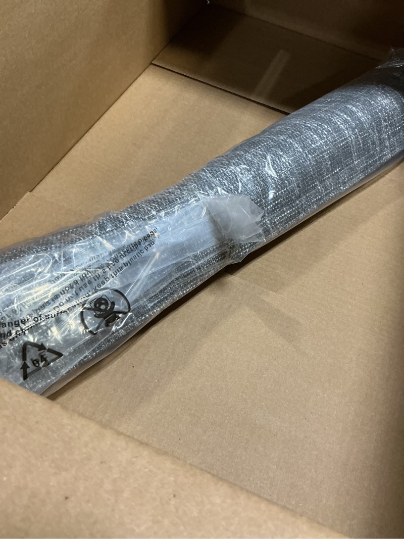 Condition photo showing Good Condition for No Tools No Drill Cordless Roman Shades for Indoor Windows 100% Blackout, for Window Size 23" W × 48" H Charcoal Charcoal 23" W × 48" H