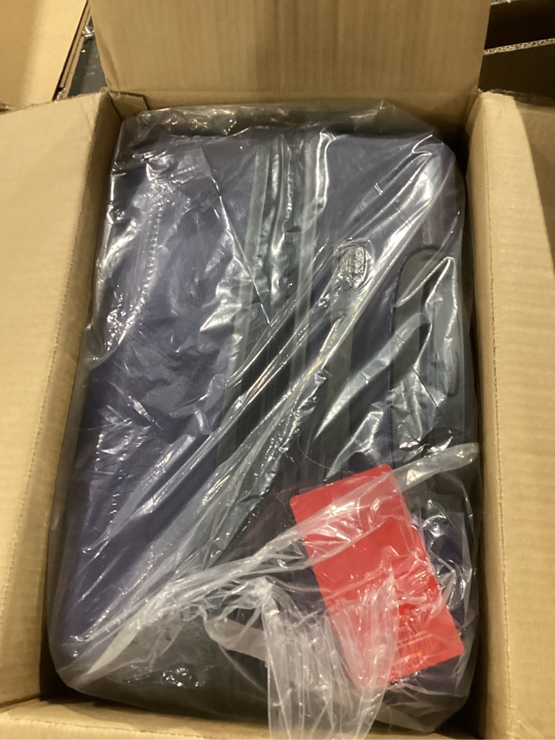 Condition photo showing New/Like New for American Dreamliner 3 Piece Set Rolling Luggage, Hardshell Suitcases with Spinner Wheels, 22.5, 26.5, and 30 Inch, Navy 3-Piece Set (22.5, 26.5, 30 inch) Navy