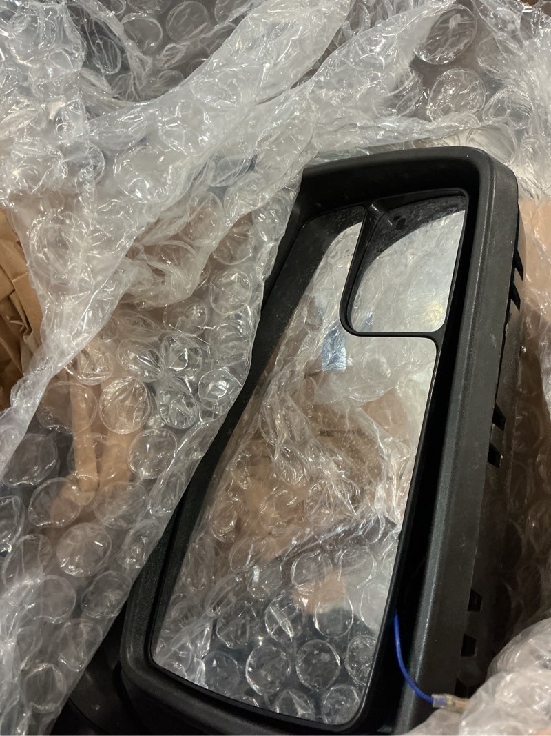 Condition photo showing As Is for Left Driver Side Mirror Compatible With 2019-2025 GMC Sierra 1500 With Power Folding Power Glass Heated Turn Signal Puddle Light Mirror Memory Chrome Replace#84898872 84732185(13Pins) L-13Pins Chrome