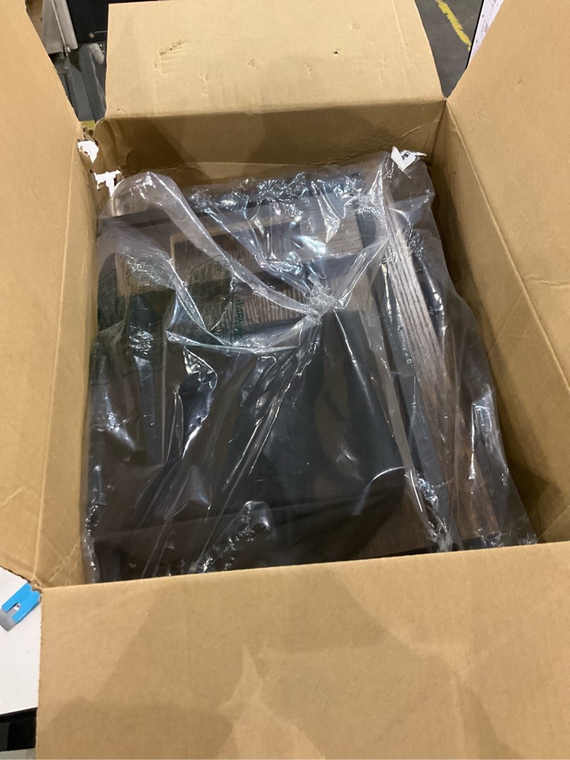 Condition photo showing Good Condition for Small Side Table with Charging Station, Narrow Nightstand Bedside Tables with Storage Pocket for Living Room Bedroom, Sofa End Table with USB Ports and Power Outlets for Small Spaces Rustic Brown 2 Fabric Drawers