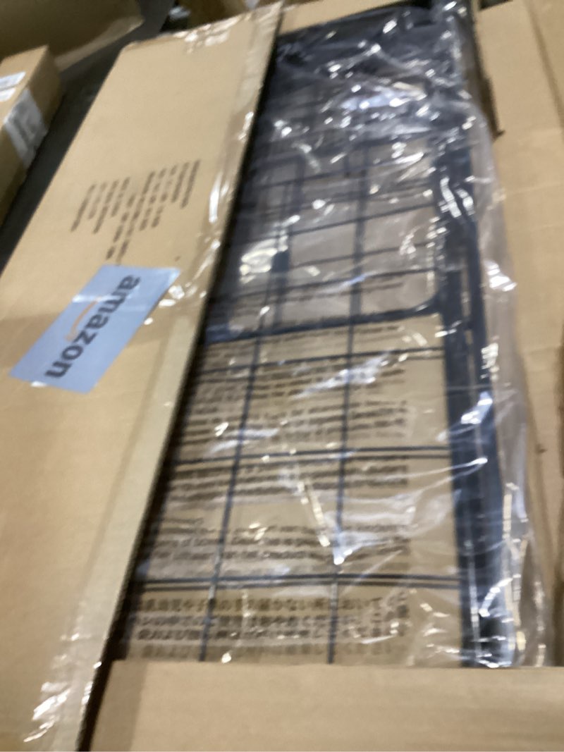 Condition photo showing New/Like New for Amazon Basics Foldable Shopping Utility Cart with 360-Degree Wheels, Easy Assembly, Black, X-Large