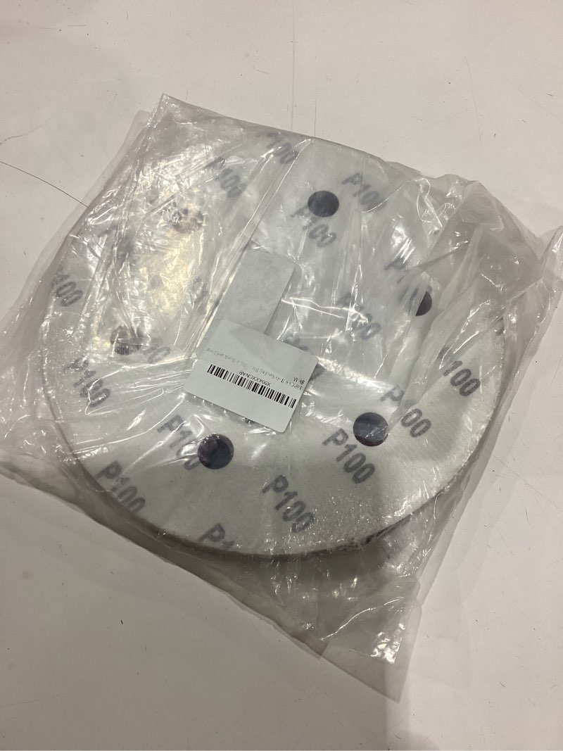 Condition photo showing New/Like New for 100w drywall sander, 15pcs sanding discs for automatic drywall sander