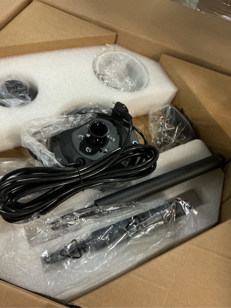 Condition photo showing Good Condition for lediary 20" outdoor ip65 waterproof plug in ceiling fan with lights | 6 speeds,3cct,quiet,timer,remote control,smart app,dc motor,reversible,caged design,abs material,gazebo,patio,porch,pergola