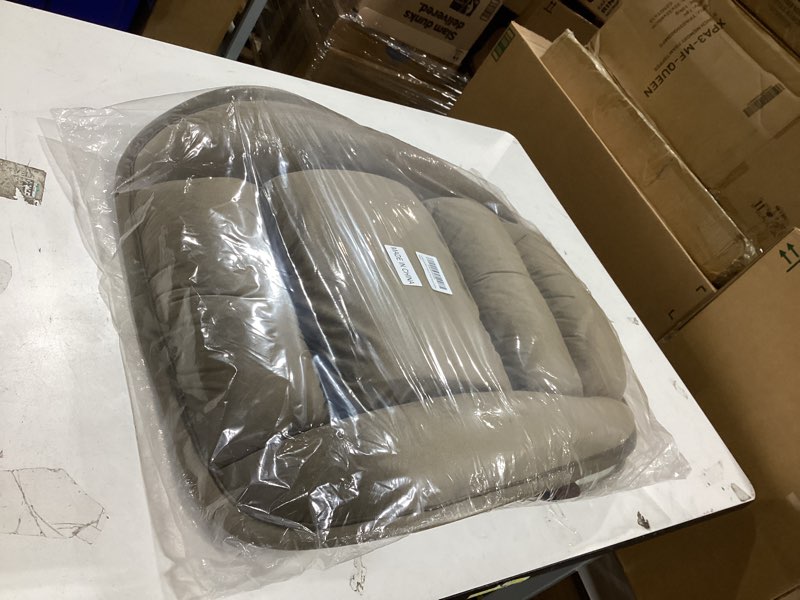 Condition photo showing New/Like New for alibo low back pain relief large size firm lumbar support and nonslip recliner chair seat pads cushion back rest lumbar cushion pillow for office,dinning desk chair,car,truck seats-coffee large coffee