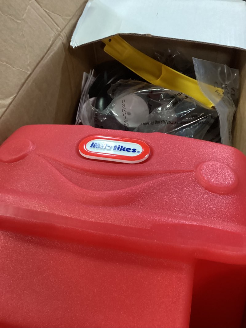 Condition photo showing Good Condition for little tikes cozy shopping cart red/yellow