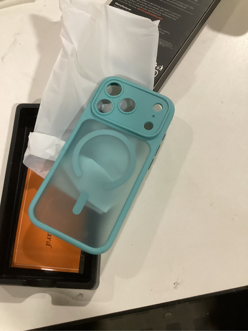 CANSHN Magnetic Compatible with iPhone 17 Pro Case, Upgraded [Full Camera Protection] [Compatible wi